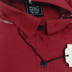 Shirt For Men Color Maroon Size M