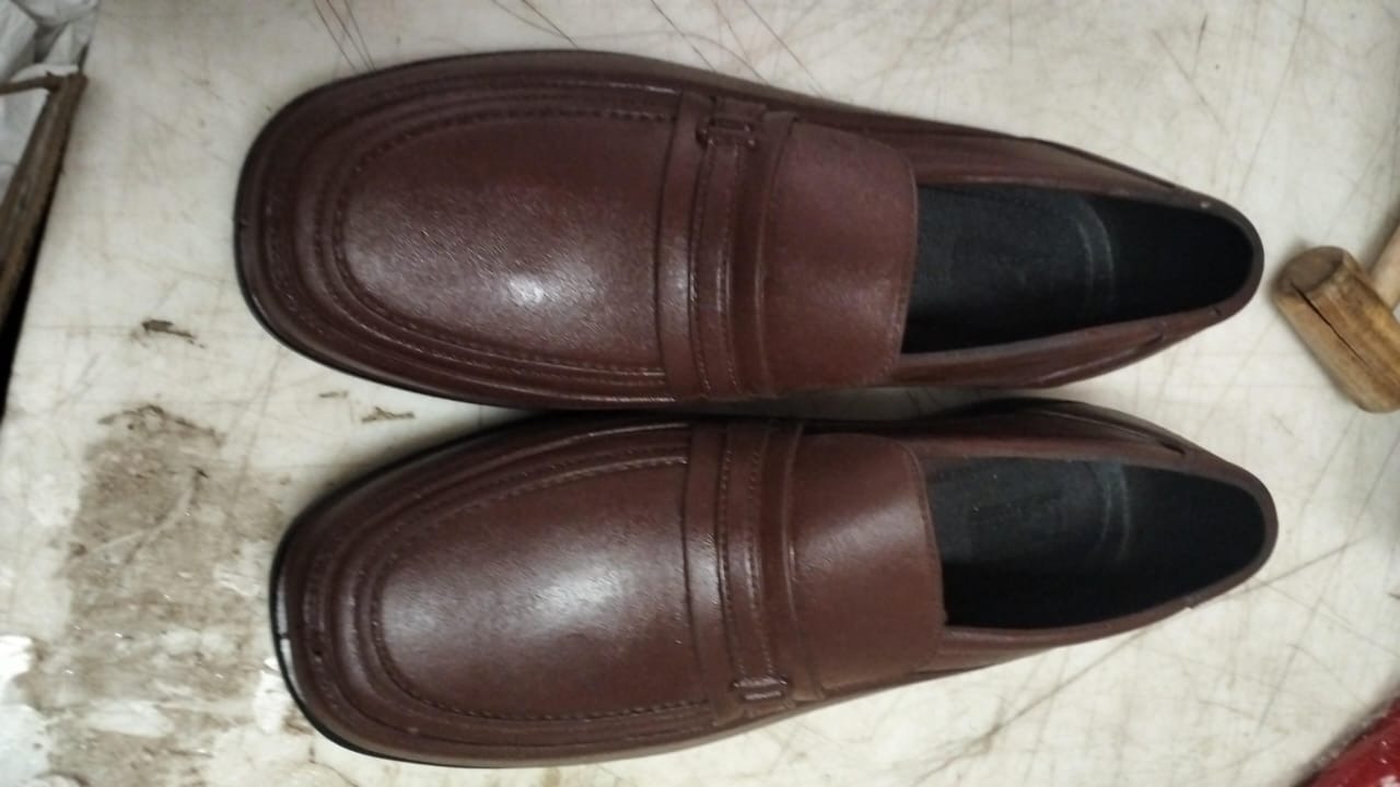 Men Brown Color Foaming Shoes Size 10