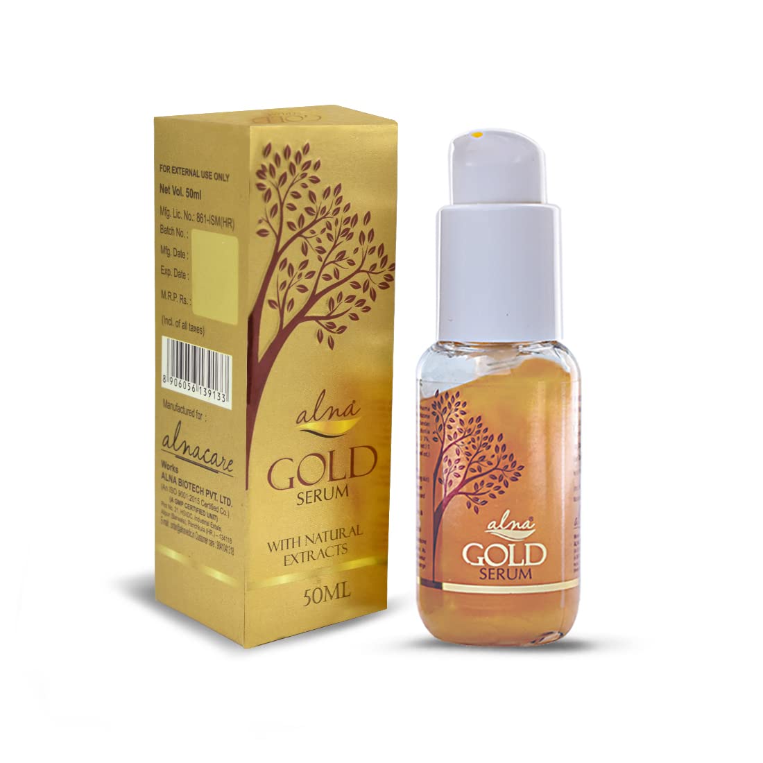 Alna Gold Face Serum 50Ml