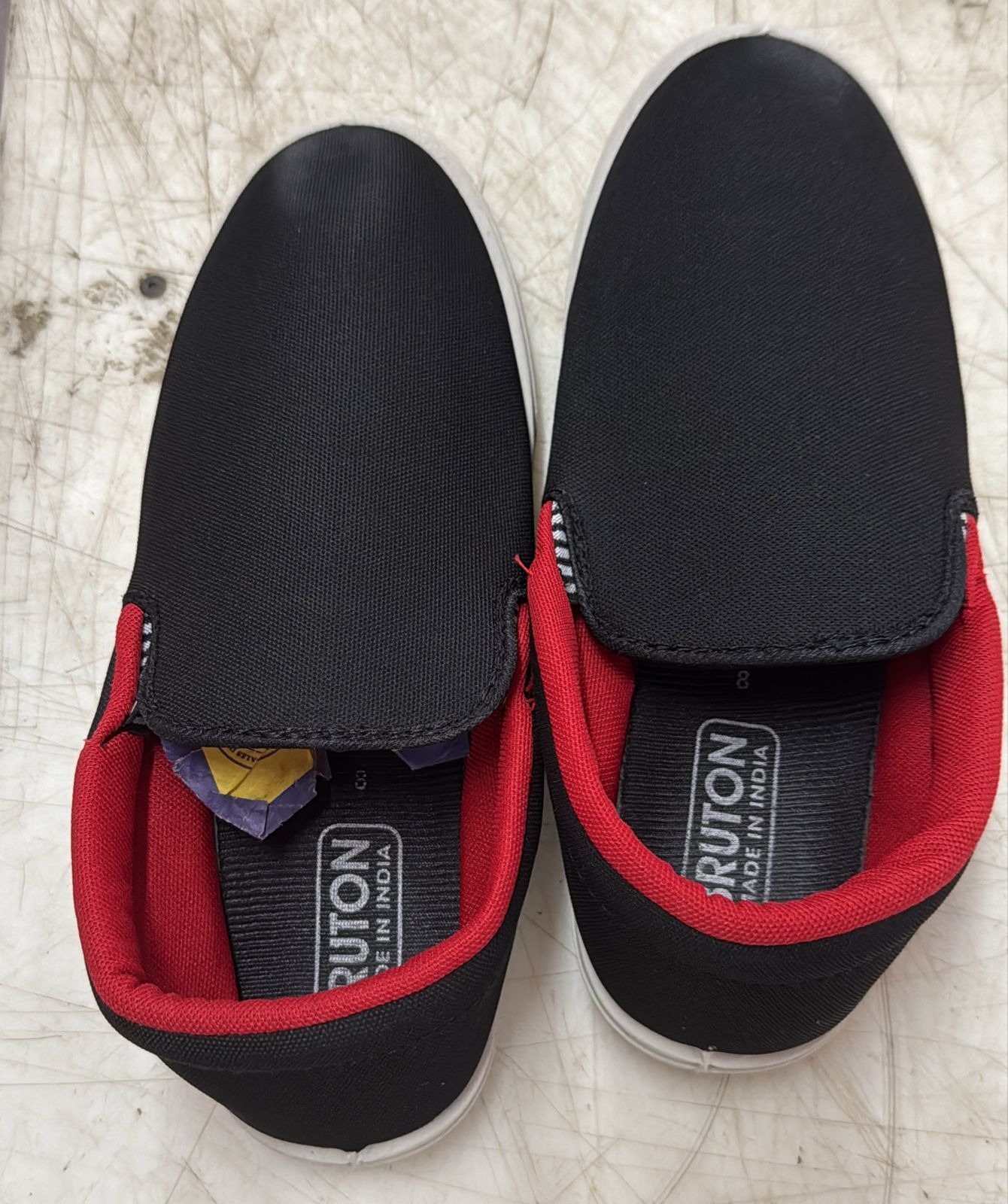 Men Shoes Black Color Size 8