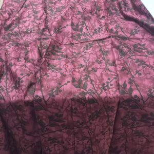 Wine Color Dress For Women Size Xl