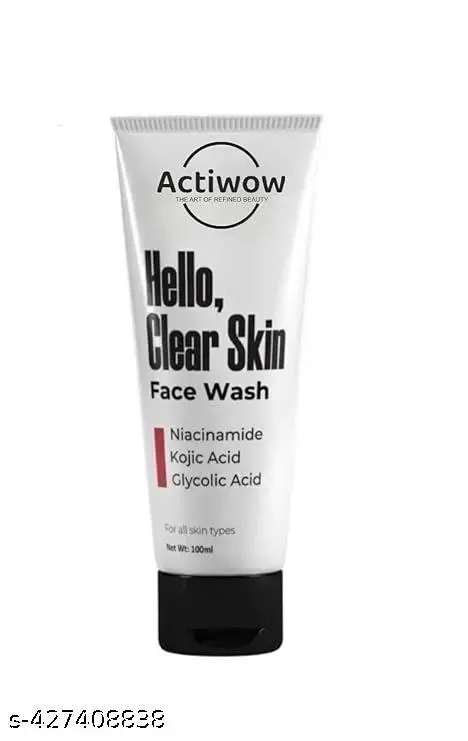 Acti Wow Hello Clear Skin Face Wash 100Ml