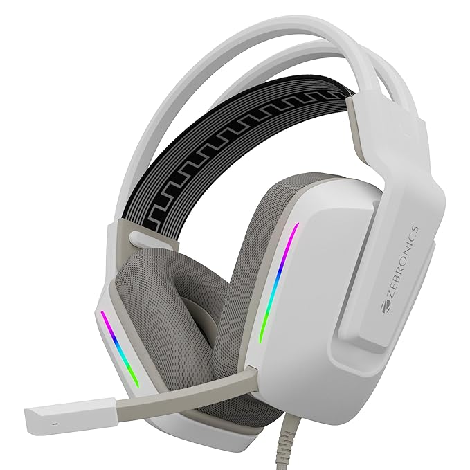 Zebronics Havoc Premium Gaming Headphone With Dolby Atmos Subscription 50Mm Neodymium Drivers Extra Soft Ear Cushion Suspension