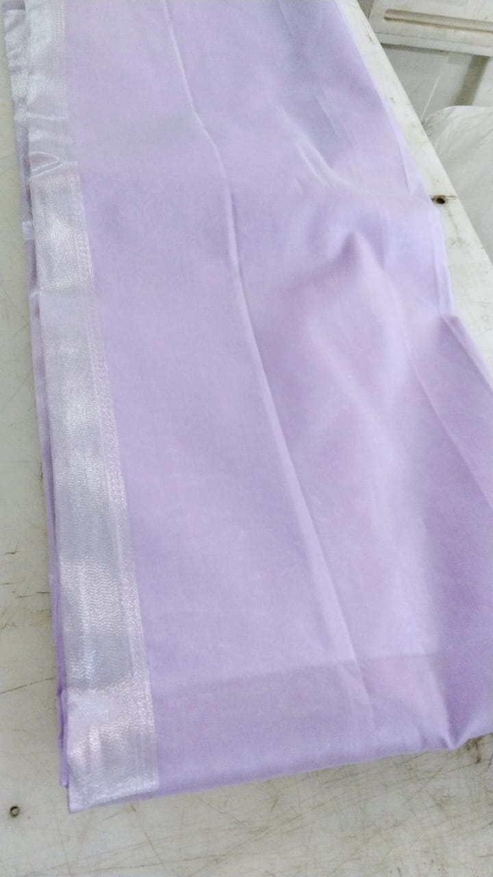 Purple Color Saree For Women