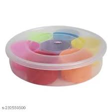 Plastic Transparent Masala Container
