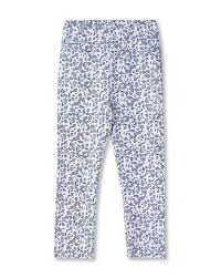 Kg Frendz Girls Floral Blue Color Print Leggings Size 18 To 24 Months