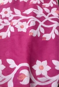 Women Saree Rani Pink