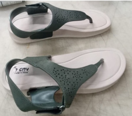 Beige Colour Women Slippers Size 37