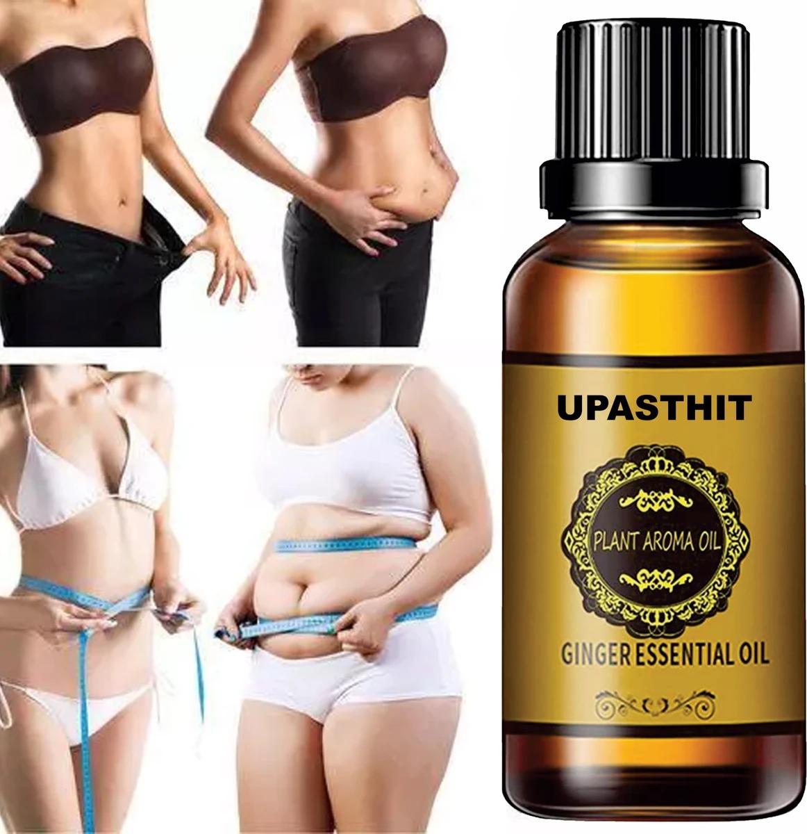 Upasthit Ginger Essential Oil Plant Aroma Oil 30Ml