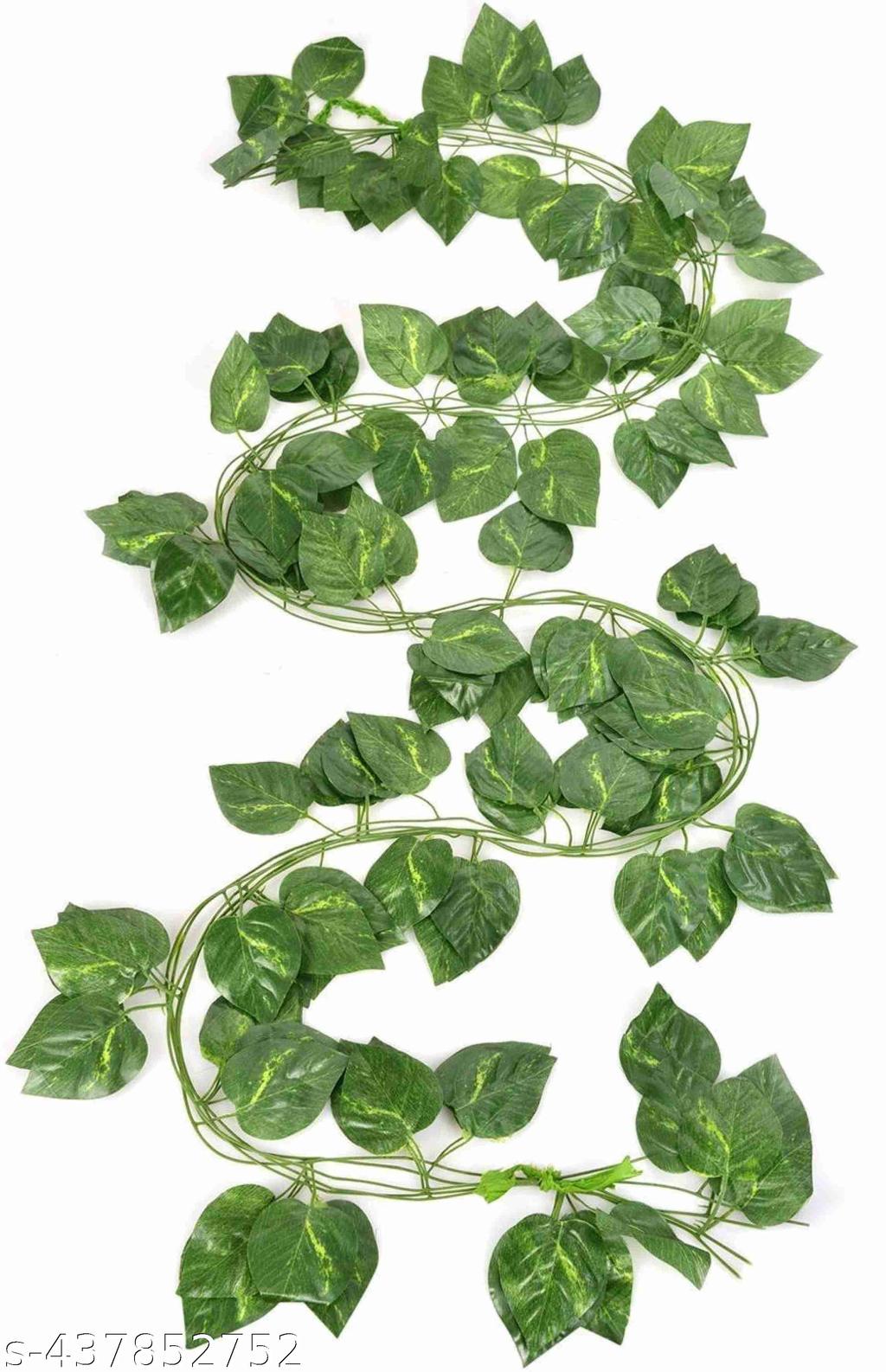 Artificial Money Plants Green Leaf Pack 6 Strings Artificial Plant Green