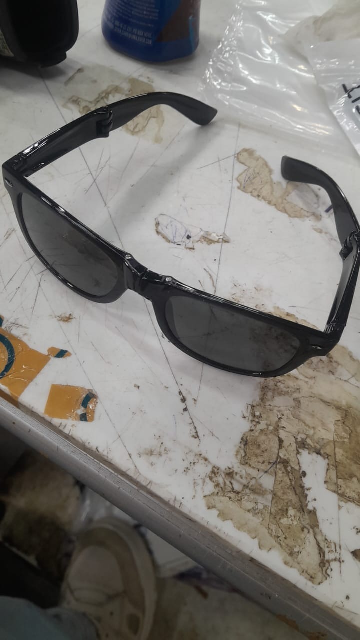 Black Colour Sunglasses For Unisex