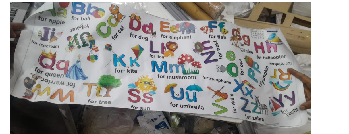 Kids Alphabet Wallpaper Sticker