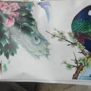 Wall Sticker Nature Peacock And Royal Peacock Wall Sticker