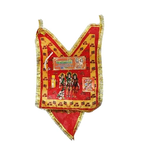 My God Gift Hanuman Chola With Silver Bark SindoorJaneu Chameli Oil For Home