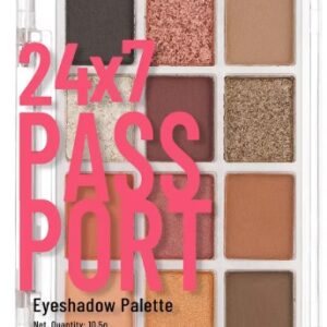 Swiss Beauty 247 Passport Eyeshadow Palette For Eyes 10 Point 5G