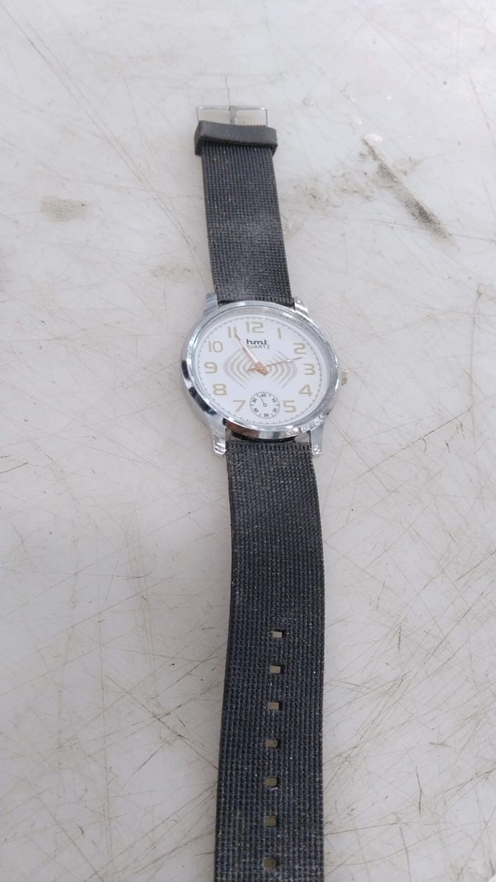 Black Color Analog Watch For Men