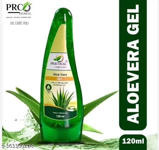 Aloe Vera Gel Bottle 120 Ml