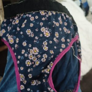 Women Panty Size S Color Blue