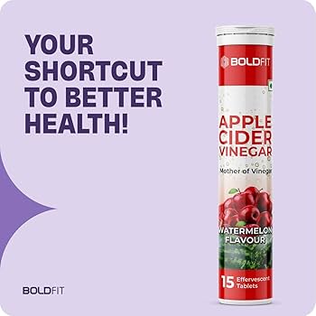 Boldfit Apple Cider Vinegar Tablets 15 Pcs