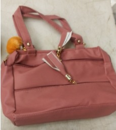 Dusty Pink Colour Handbag For Women