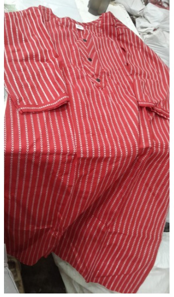 Womens Kurti Size 38 Red Colour
