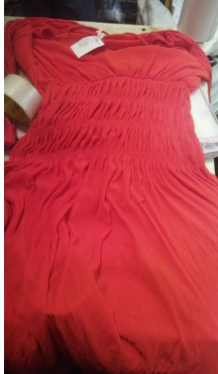 H And M V Neck Full Sleeves Maxi Dress For Womens Size M