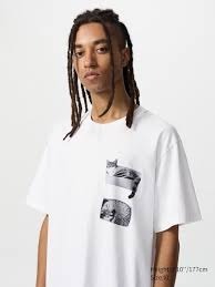 Uniqlo Men 00 White T Shirt Size M