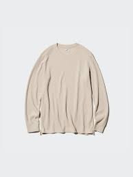 Uniqlo 30 Natural Long Sleeve T Shirt Size M