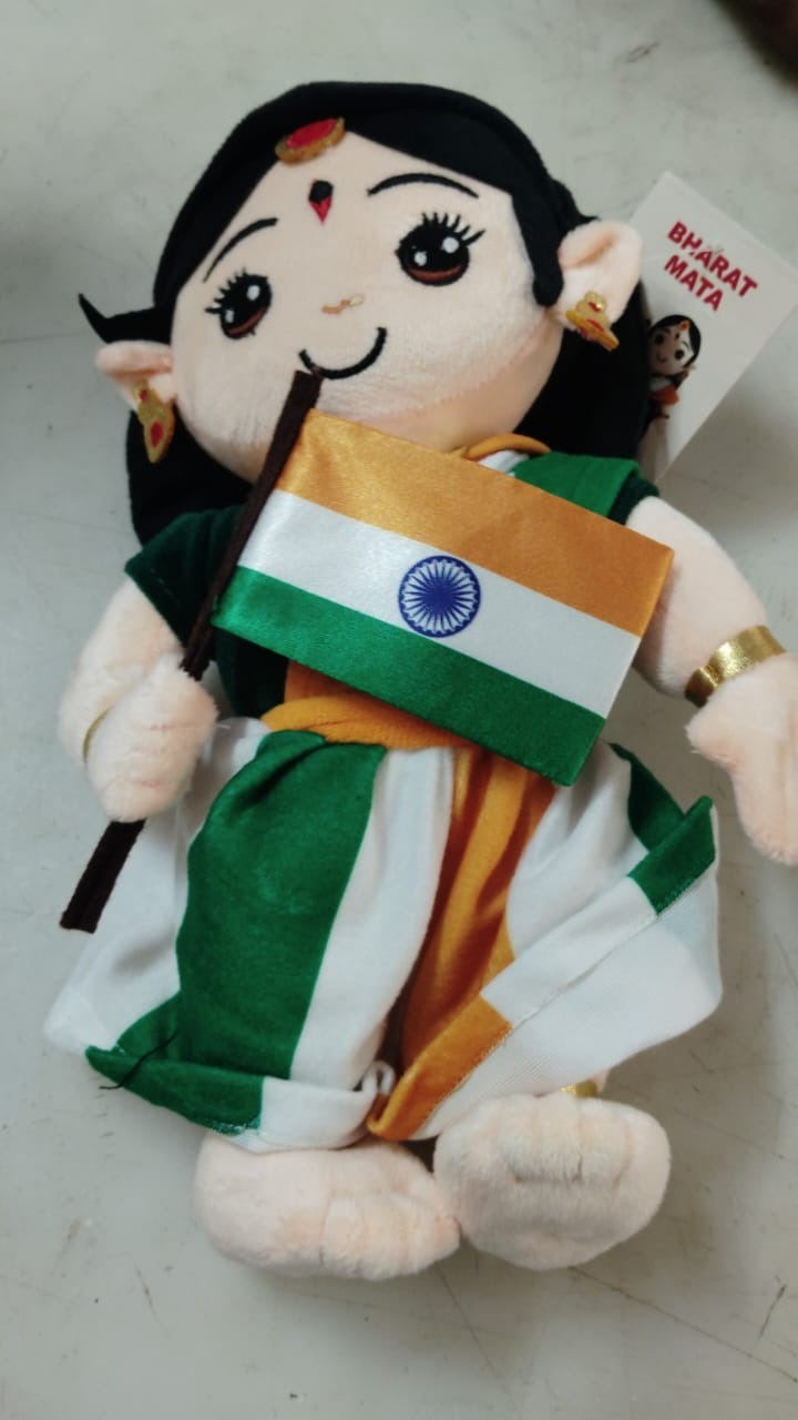Bharat Mata Toye Doll Multicolor