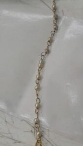 White Pearl Maang Tikka