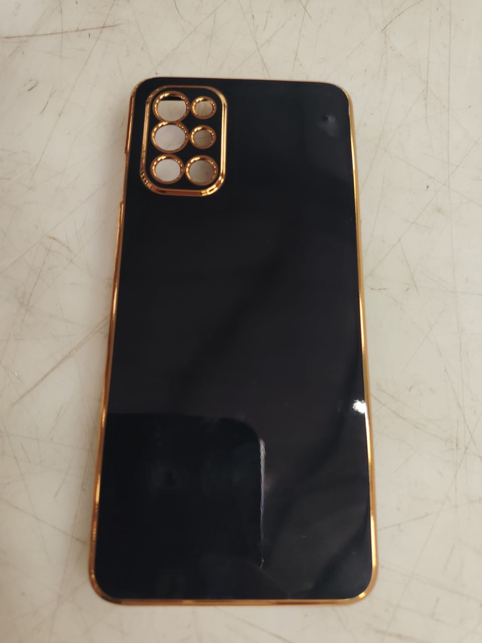 1 Plus 9R Black Colour Mobile Cover
