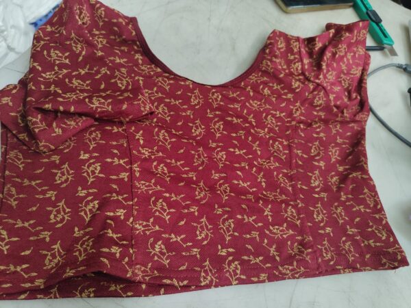 Maroon Colour Blouse For Women Size Xl