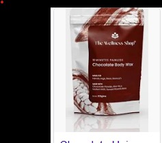 The Wellness Shop 10 Minutes Painless Chocolate Body Wax 100G Pack Of 2