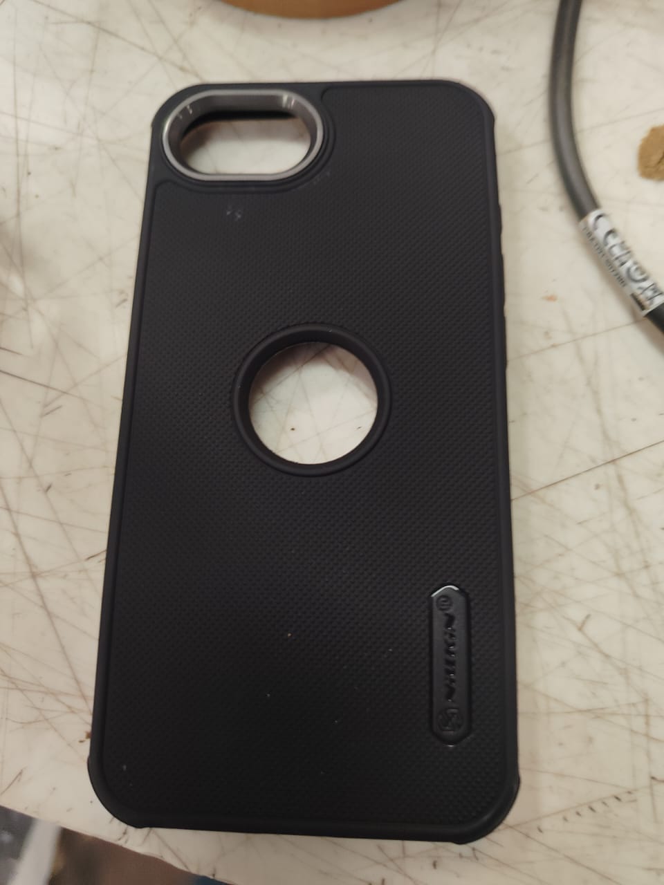 Iphone 16E Black Colour Mobile Cover