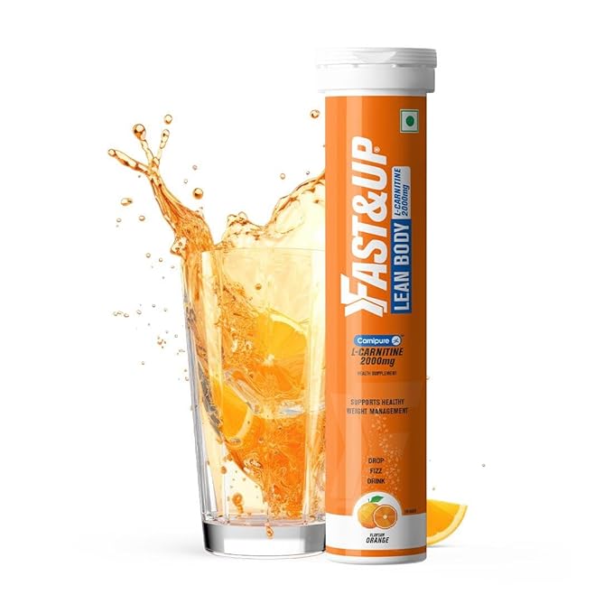 Fast And Up Lean Body L Carnitine Tartrate Orange Flavour 20 Tablets