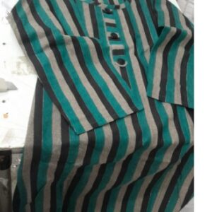 Womens Printed Kurti Size 38 Green Black