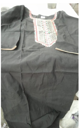 Womens Kurti Size M Black Colour