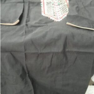 Womens Embroidered Kurti Size Xxl Black