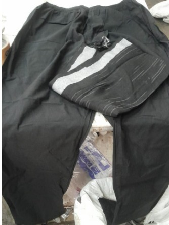 Womens Trouser And Dupatta Black Size 42