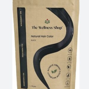The Wellness Shop Hair Colour Black 100Gm