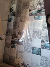 Blue Color Printed Wallpaper 4 Meter Pack Of 2