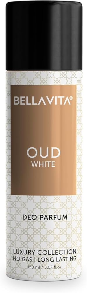 Bella Vita Luxury Oud White No Gas Body Spray 150Ml