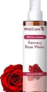 Wishcare 100 Pure Natural Rose Water Liquid For Skin 200 Ml