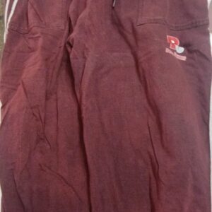 Men Mehroon Color Slim Fit Track Pant Size L
