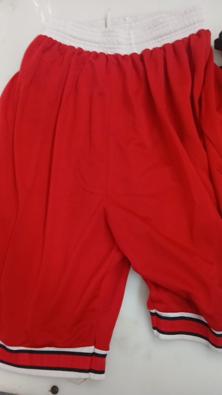 Men Red Color Long Short Size Xl