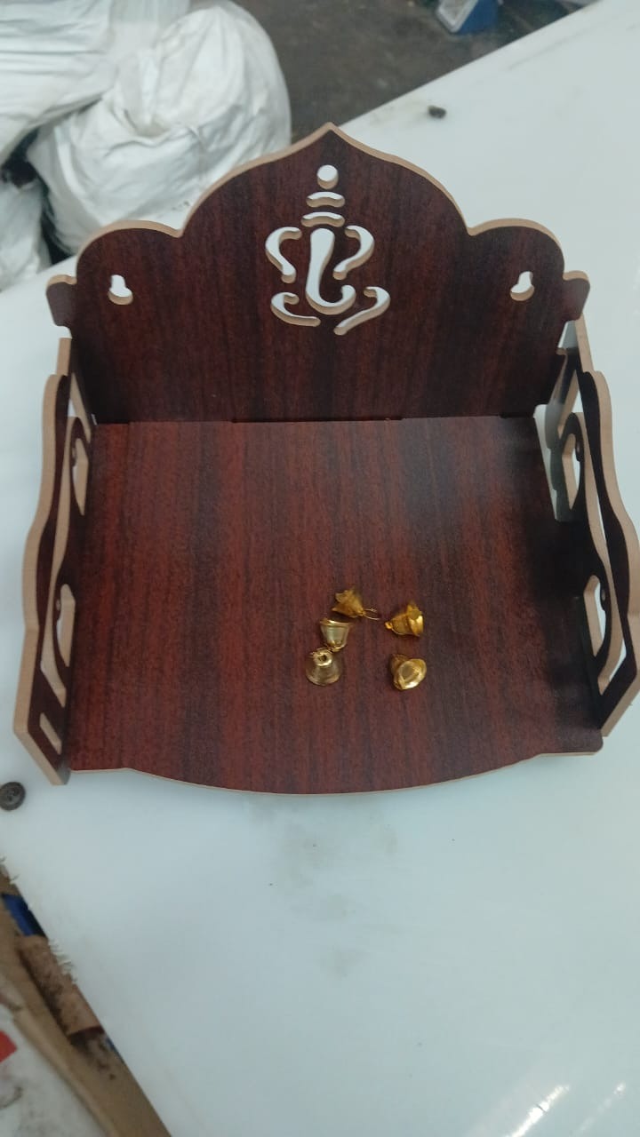Wooden Wall Pooja Mandir