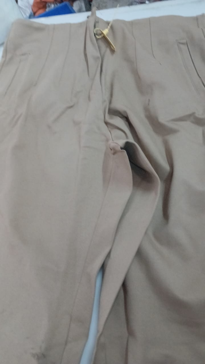 Woman Khaki Trouser Size 36
