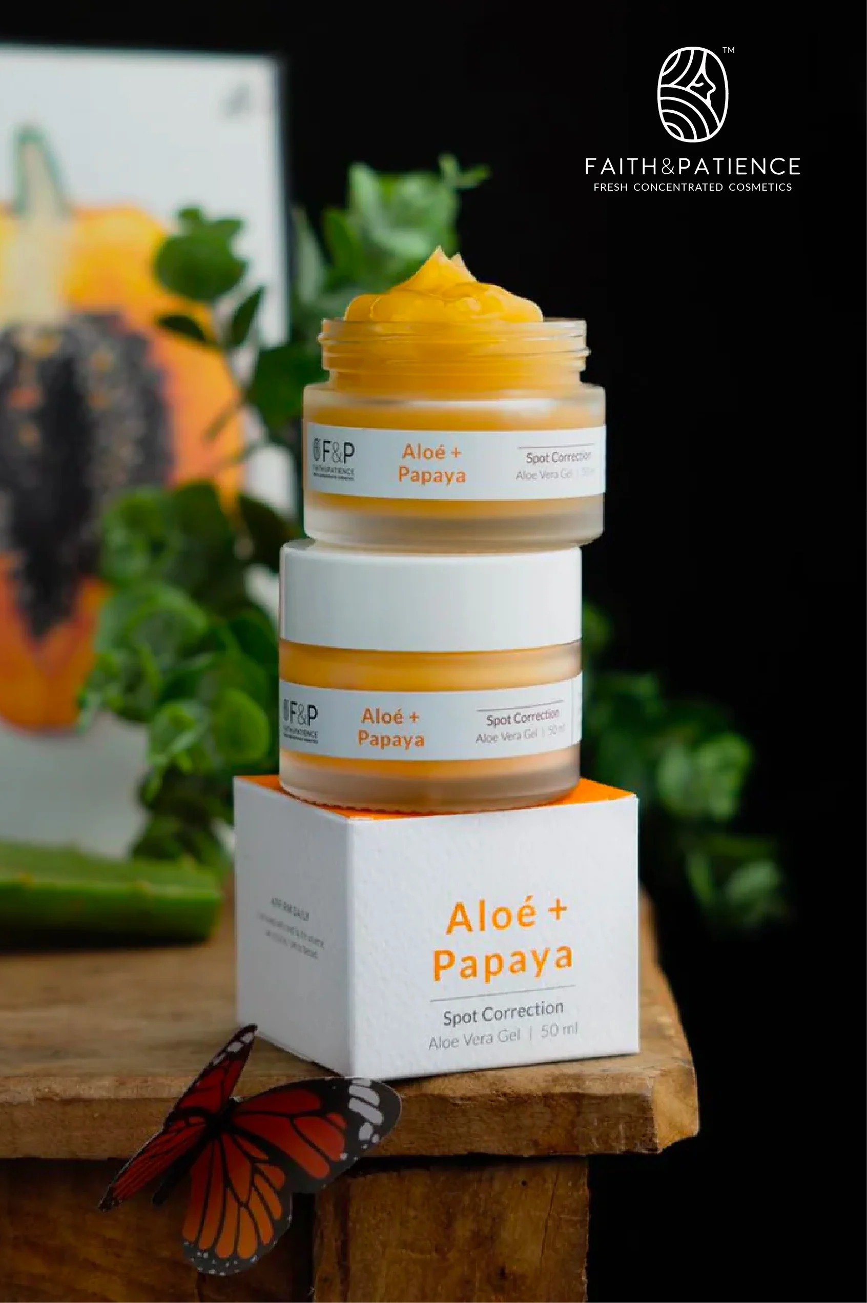 Aloe Papaya Spot Correction Aloe Vera Gel 50Ml