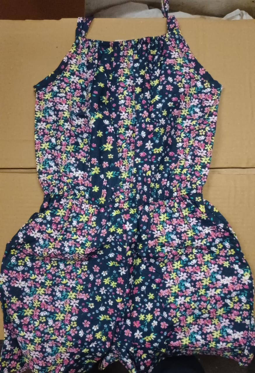Crayon Flakes Girls Midi Knee Length Casual Dress Size 4 To 5 Y