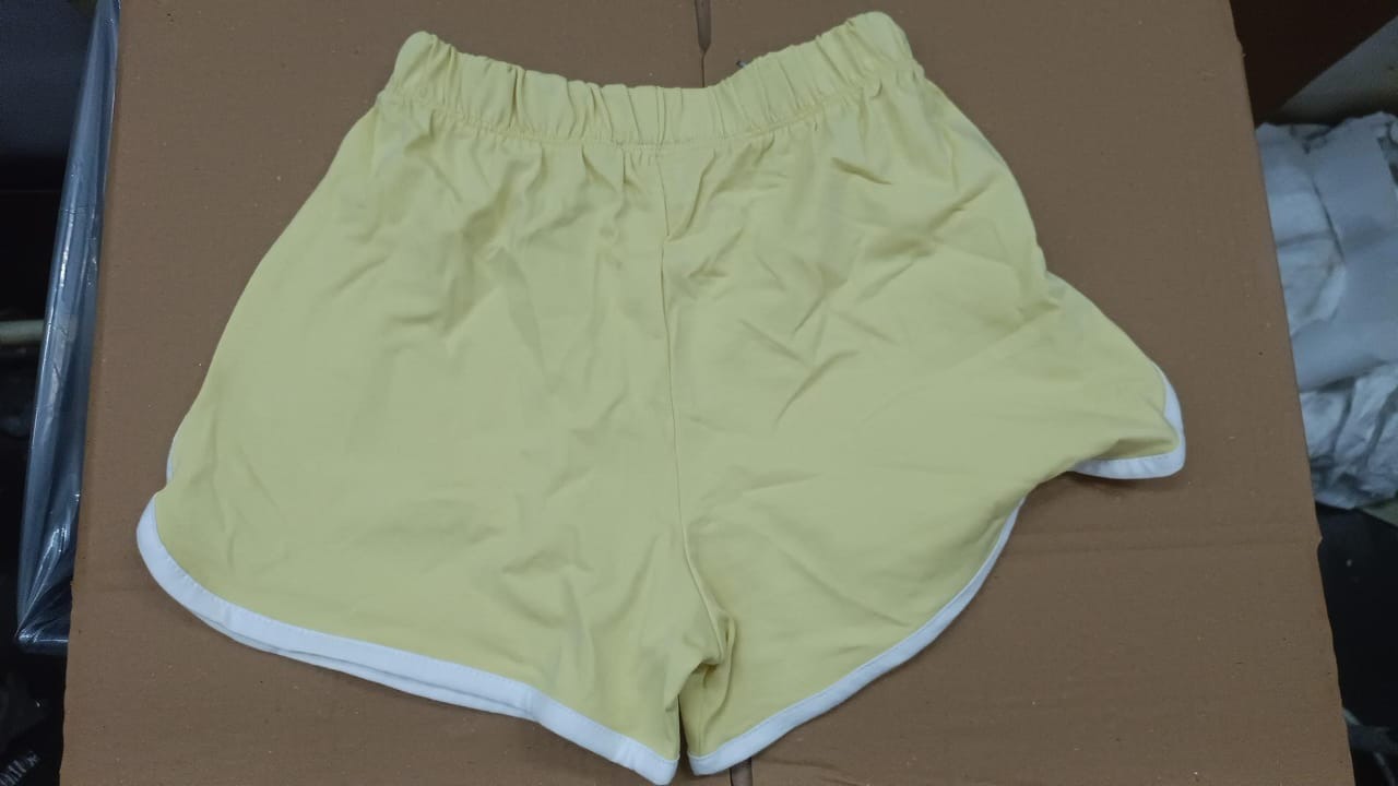 Crayonflakes Side Taped Sports Shorts Yellow Size 4 To 5 Y